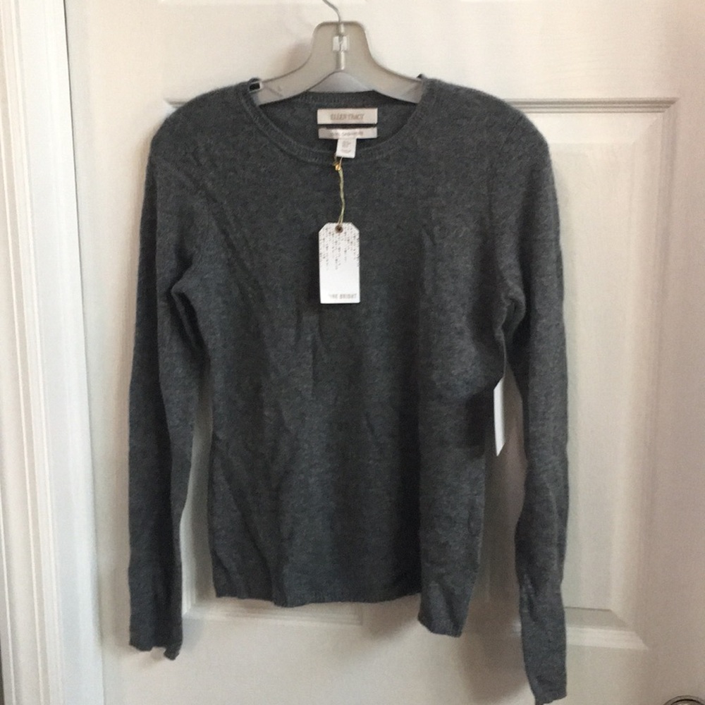 Cashmere Gray Size Small Petite Sweater